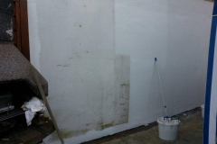 Amareno-Putz - Vorbereitung - Untergrund mit Preludio Putzgrund streichen